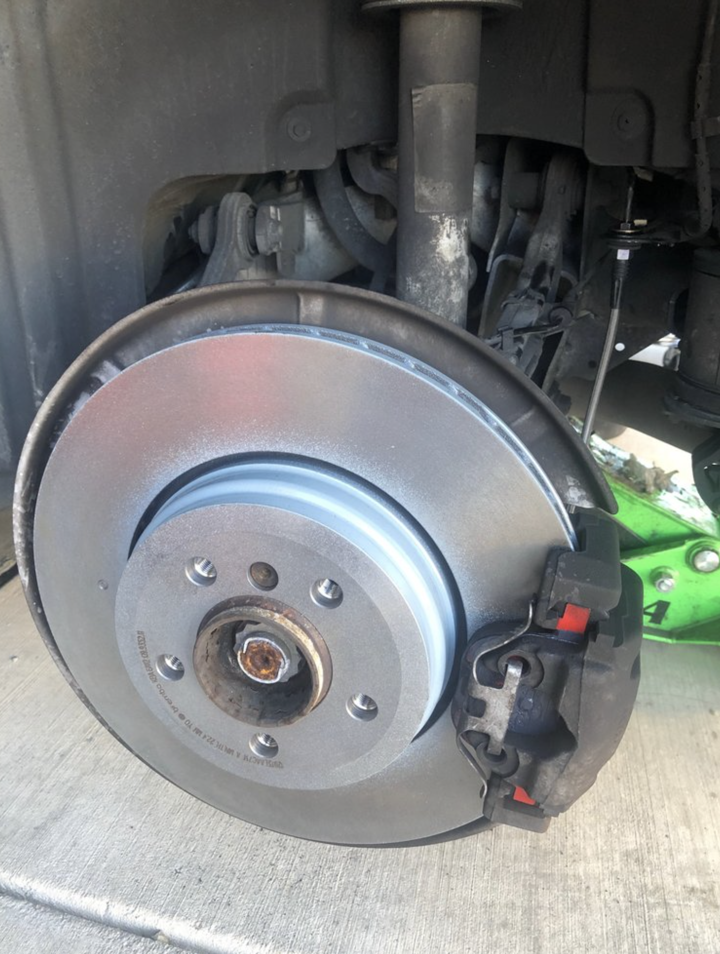 this image shows brake repair in Waterbury, CT